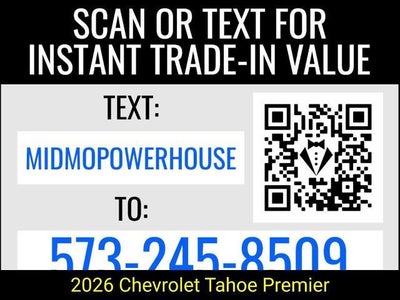 2026 Chevrolet Tahoe Premier