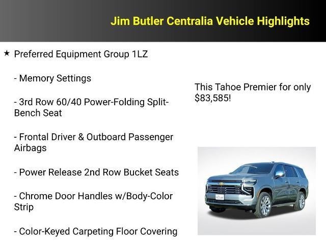 2026 Chevrolet Tahoe Premier