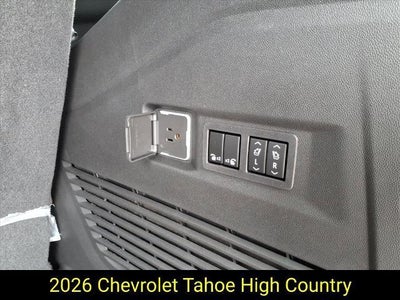 2026 Chevrolet Tahoe High Country