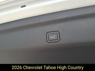 2026 Chevrolet Tahoe High Country