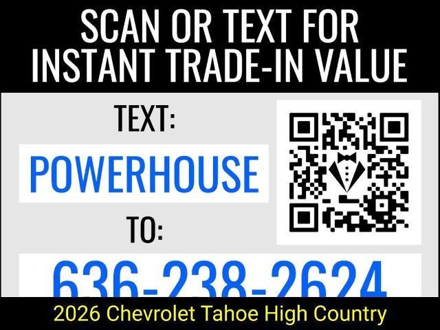 2026 Chevrolet Tahoe High Country