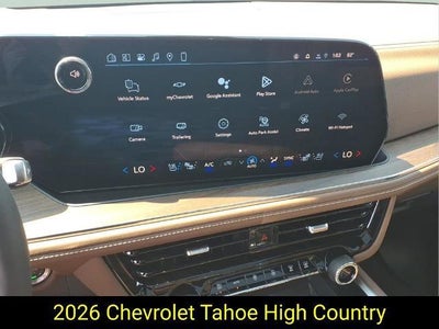 2026 Chevrolet Tahoe High Country
