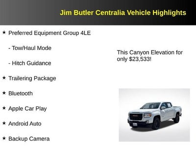 2022 GMC Canyon Elevation