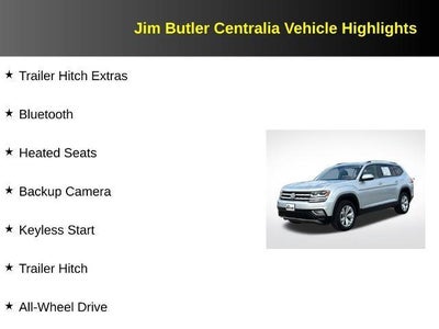 2018 Volkswagen Atlas 3.6L V6 SEL