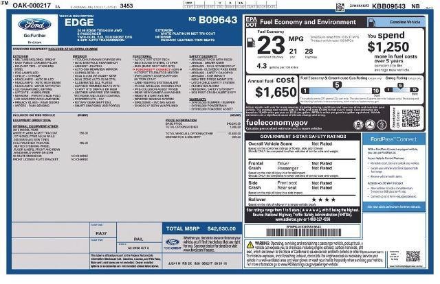 2019 Ford Edge Titanium