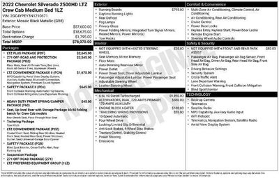 2022 Chevrolet Silverado 2500 HD LTZ