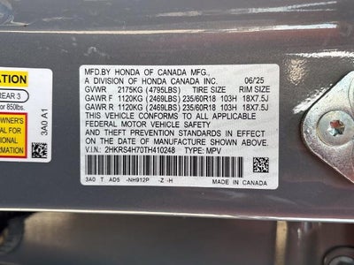 2026 Honda CR-V EX-L AWD