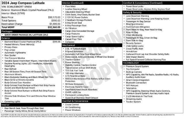 2024 Jeep Compass Latitude