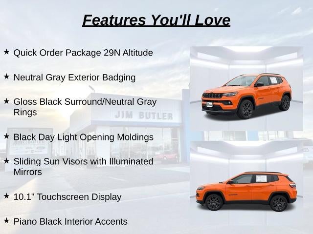 2026 Jeep Compass Latitude Altitude