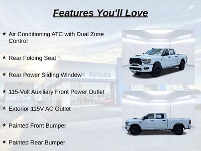 2026 RAM 2500 Black Express Crew Cab 4x4 6'4" Box
