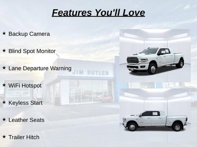 2023 RAM 3500 Laramie Mega Cab 4x4 6'4" Box