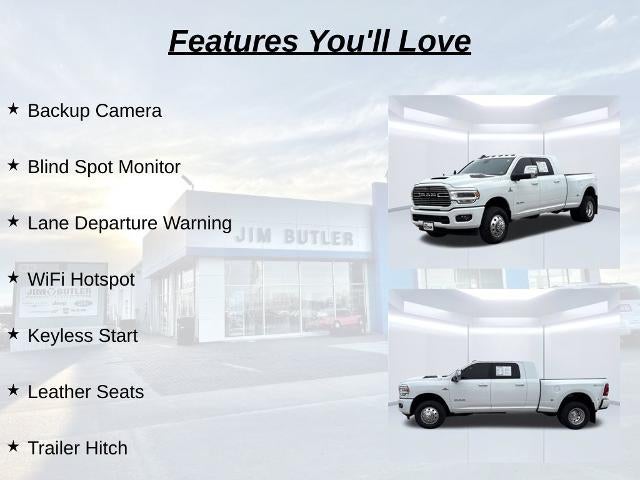 2023 RAM 3500 Laramie Mega Cab 4x4 6'4" Box