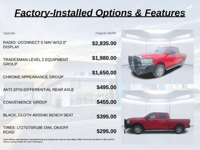 2023 RAM 2500 Tradesman Crew Cab 4x4 6'4" Box