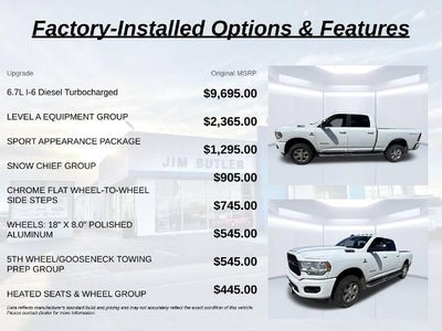 2022 RAM 2500 Big Horn Crew Cab 4x4 6'4" Box