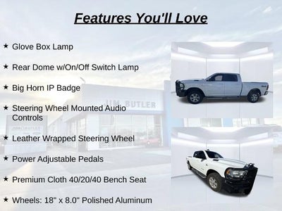 2022 RAM 2500 Big Horn Crew Cab 4x4 6'4" Box