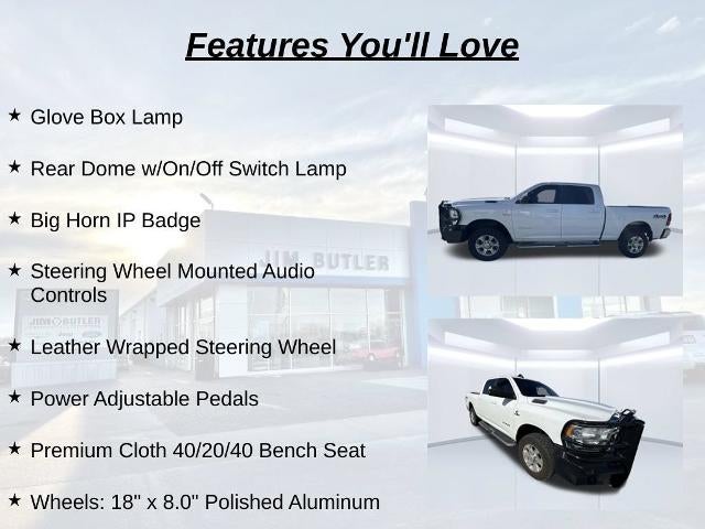2022 RAM 2500 Big Horn Crew Cab 4x4 6'4" Box