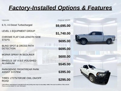 2022 RAM 2500 Big Horn Crew Cab 4x4 6'4" Box
