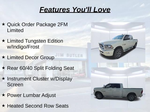 2018 RAM 2500 Limited Crew Cab 4x4 6'4" Box