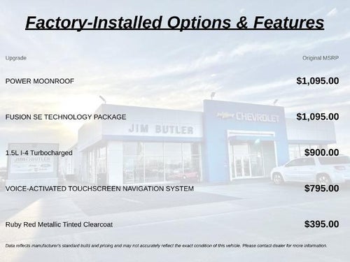 2017 Ford Fusion SE