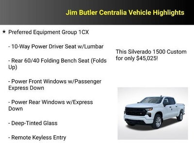 2025 Chevrolet Silverado 1500 Custom