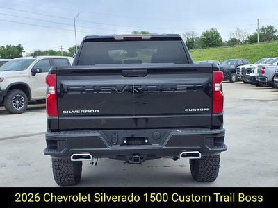 2026 Chevrolet Silverado 1500 Custom Trail Boss