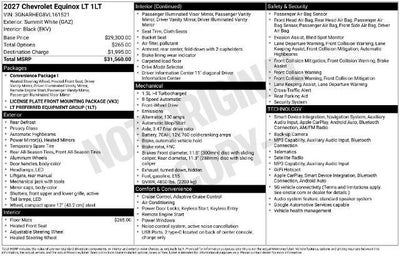 2027 Chevrolet Equinox LT
