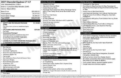 2027 Chevrolet Equinox LT