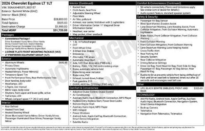2026 Chevrolet Equinox LT