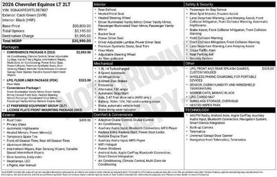 2026 Chevrolet Equinox LT