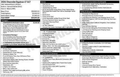 2026 Chevrolet Equinox LT