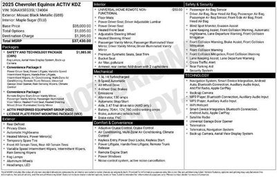 2025 Chevrolet Equinox ACTIV