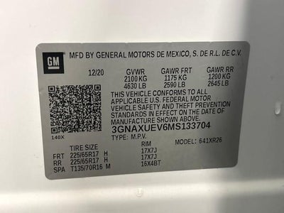 2021 Chevrolet Equinox LT