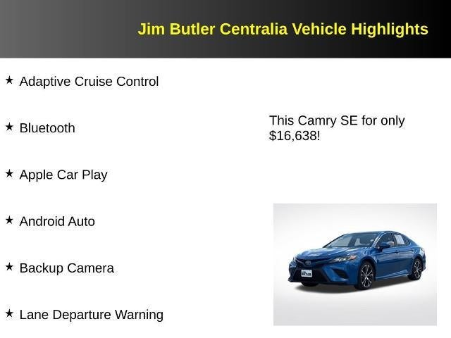 2019 Toyota Camry SE