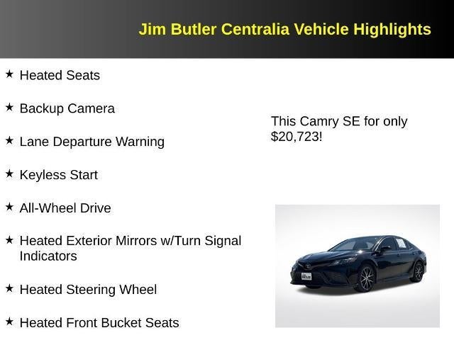 2021 Toyota Camry SE AWD
