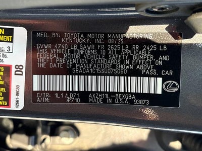 2025 Lexus ES 300h ES 300h