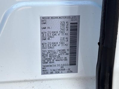 2025 Nissan Pathfinder SV 4WD