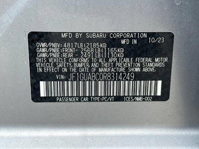 2024 Subaru Impreza Base