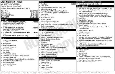 2026 Chevrolet Trax LT