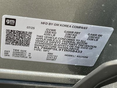 2026 Chevrolet Trailblazer LT