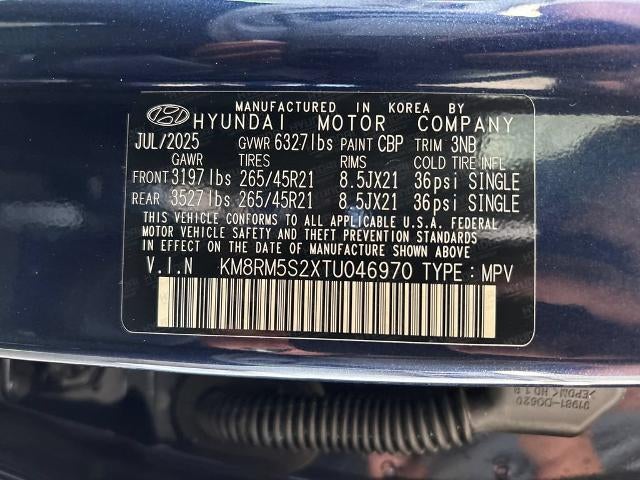 2026 Hyundai Palisade Calligraphy