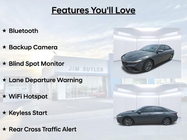 2025 Hyundai Elantra Hybrid Blue