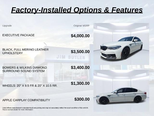 2018 BMW M5 Base