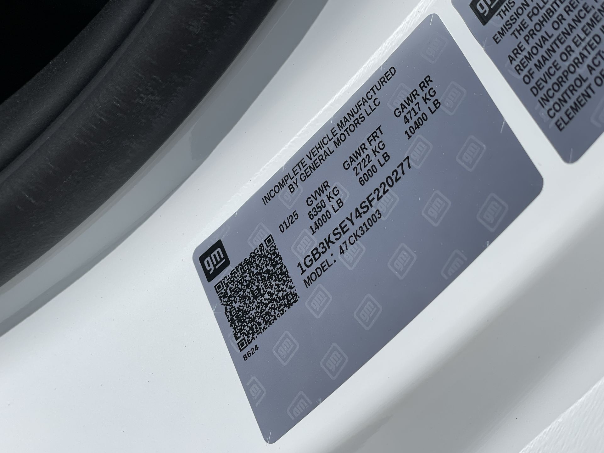 2025 Chevrolet Silverado 3500 HD Chassis Cab Work Truck