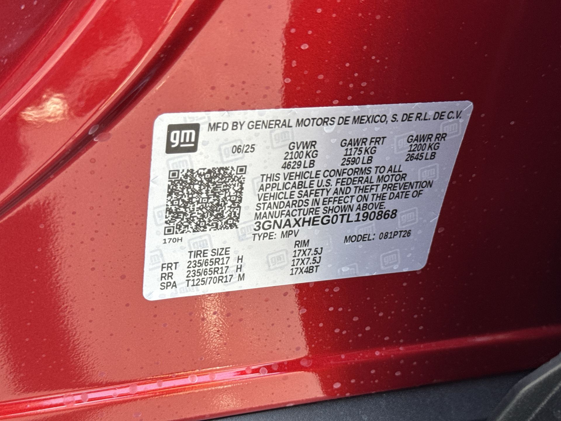 2026 Chevrolet Equinox LT