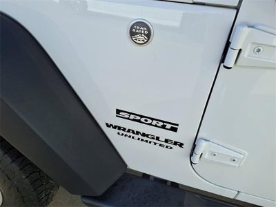 2016 Jeep Wrangler Unlimited Sport