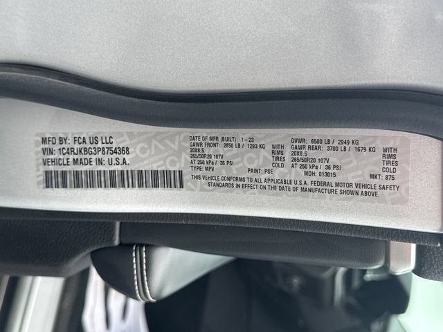 2023 Jeep Grand Cherokee L Limited