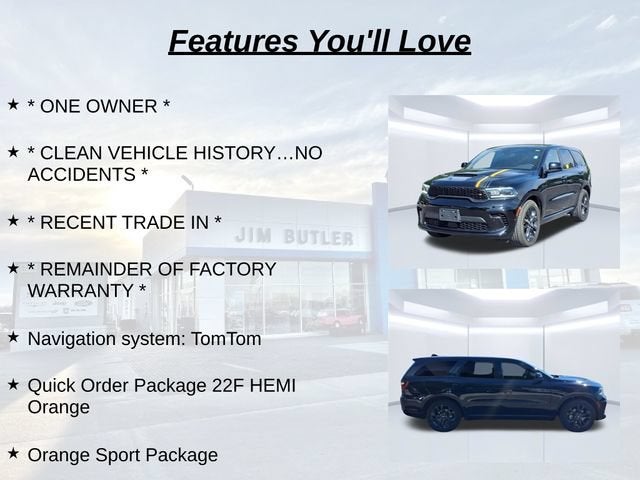 2023 Dodge Durango Hemi Orange