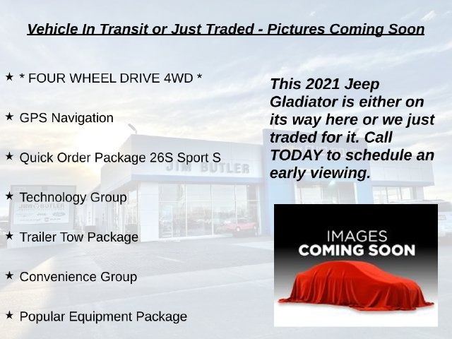 2021 Jeep Gladiator Sport S