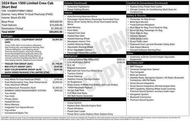 2024 RAM 1500 Limited