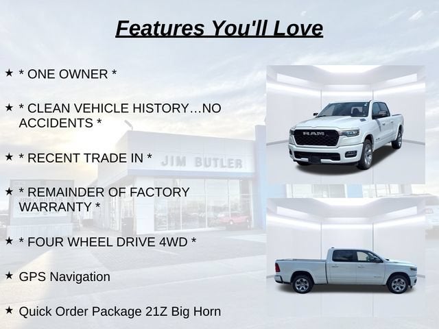 2025 RAM 1500 Big Horn
